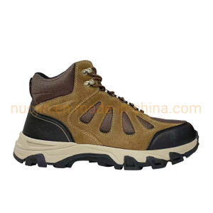 Cow Suede Safety Boot for Men Hiking Shoes Safety Shoe Work Boots Boots with High Quality