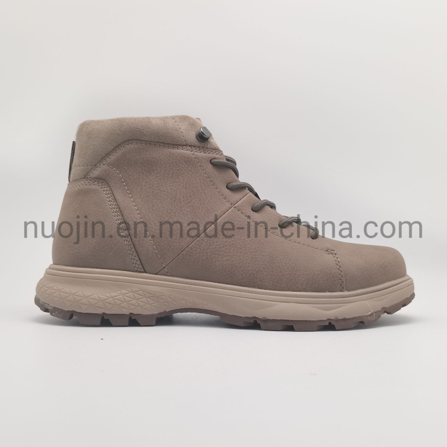 Custom Casual Lace-up Synthetic Leather Boots Hiking Casual Ankle Men′ S Boots
