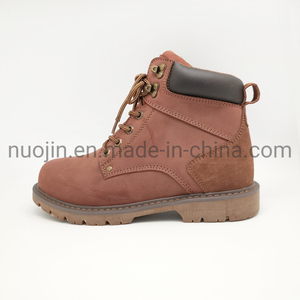 New Style Safety Shoes Men Boots for Work Leather Outdoor Shoes Comfortable Casual Boots