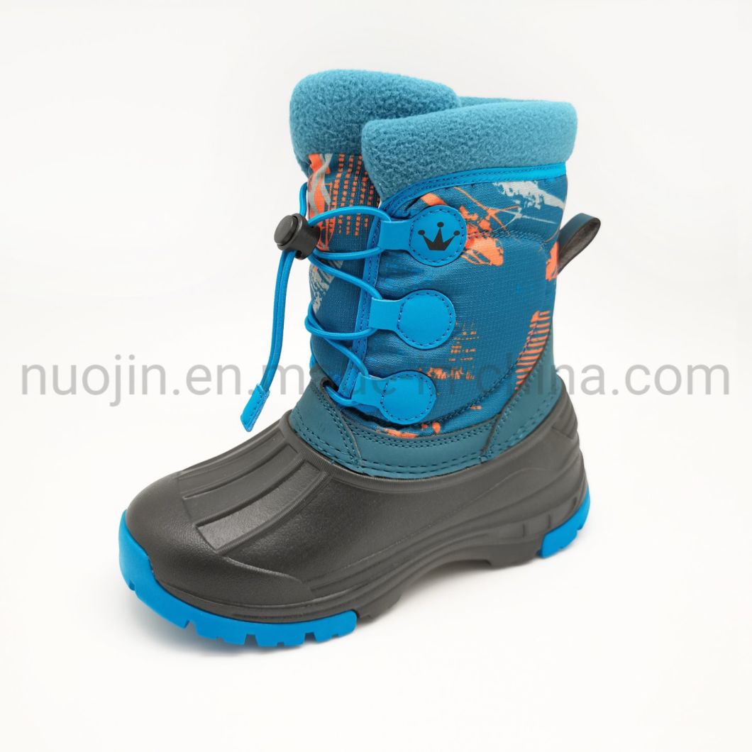 High Quality Unique Custom Design Girls Boys Wearable Children′ S Snow Boots Antiskid