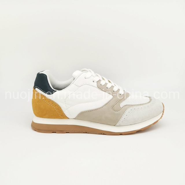 Breathable Lace-up Height Increasing Rainbow Color Platform Chunky Shoes Casual High Sneaker