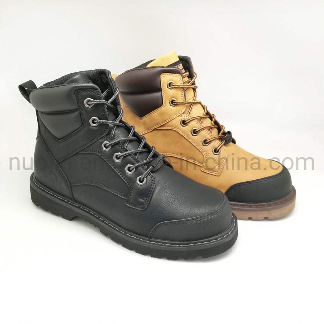 Men′ S Steel-Toed Work Boots Safety Shoes Casual Breathable Outdoor Shoes Anti Puncture Comfortable Industrial Work Boots