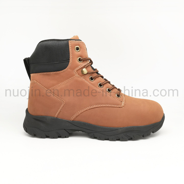High Quality Men Waterproof Outdoor Trekking Shoe Leather Hiking Boots