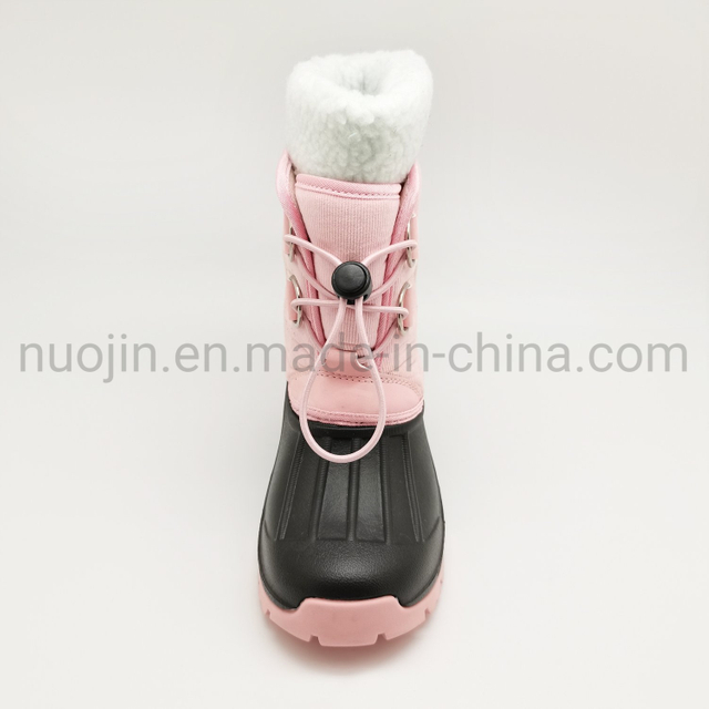 2020 Best Sell Pink Nice Look Full Size Range Kids Children Winter Snow Boots for Girl