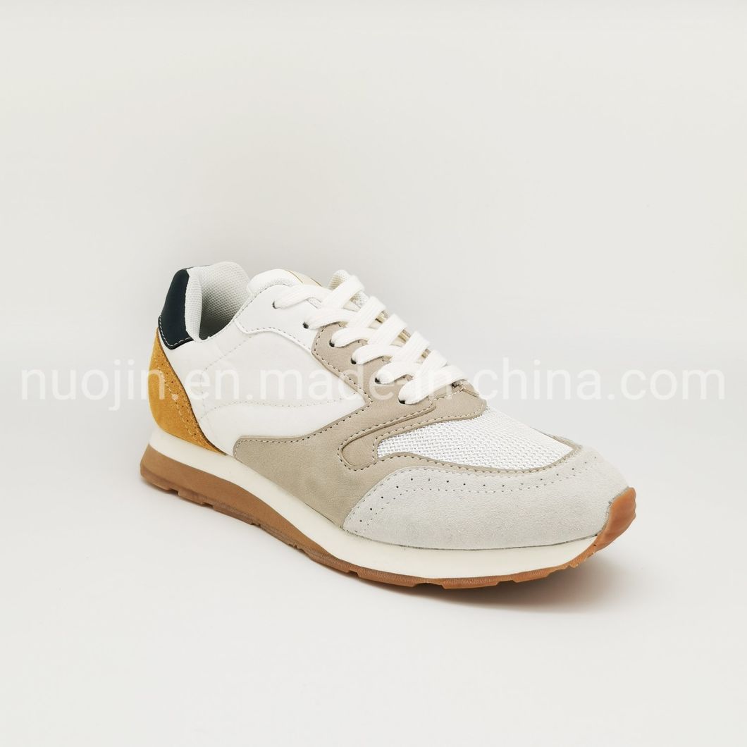 Breathable Lace-up Height Increasing Rainbow Color Platform Chunky Shoes Casual High Sneaker