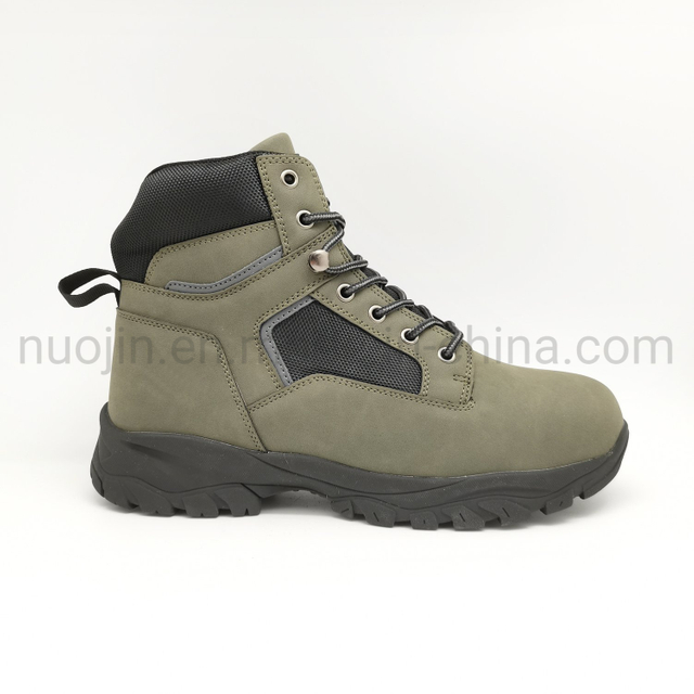 Hot Sale Leather Anti Slip Outdoor Mountain Desert Climbing Shoes Big Size Hiking Boots Men Hiking Shoes