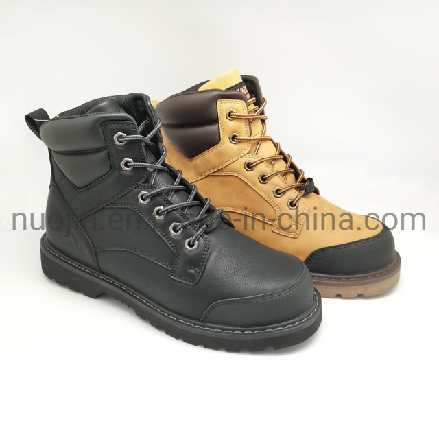 Men′ S Steel-Toed Work Boots Safety Shoes Casual Breathable Outdoor Shoes Anti Puncture Comfortable Industrial Work Boots