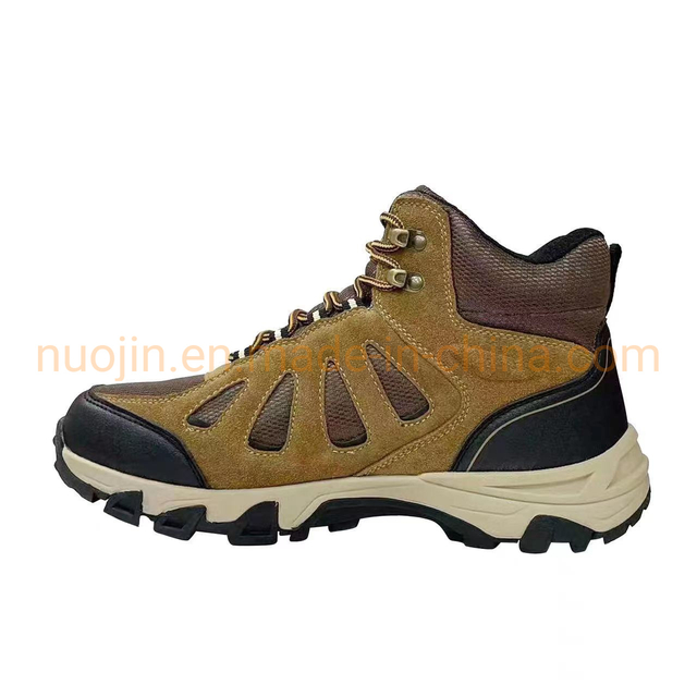 Cow Suede Safety Boot for Men Hiking Shoes Safety Shoe Work Boots Boots with High Quality