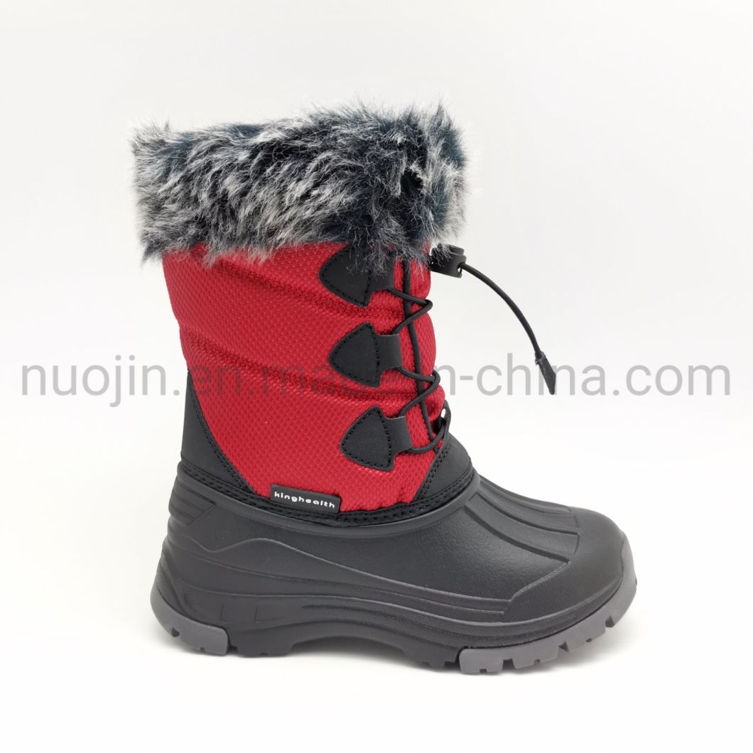 Kids Snow Shoe Fur Lining Children′ S Snow Boots
