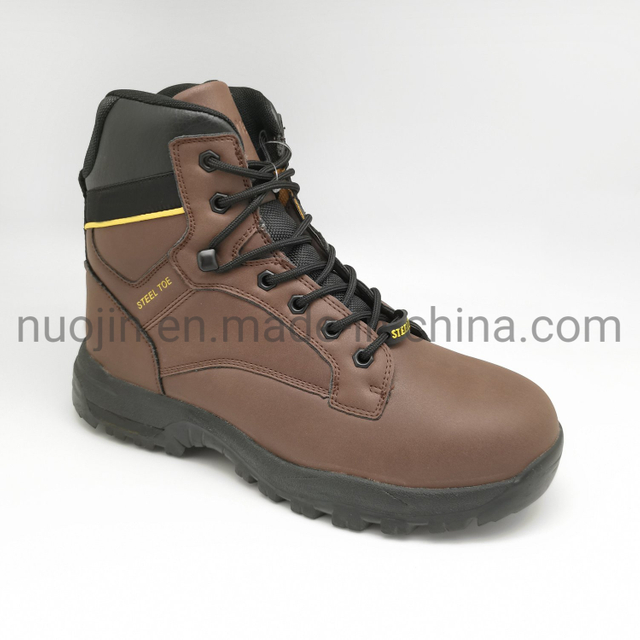Hot Sale Leather Shoes Anti Slip Outdoor Mountain Boots Desert Ankle Climbing Shoes Men Safety Shoes