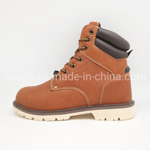 Worksite High Quality Safety Work Shoes PU Leather Safety Shoes Steel Toe Safety Shoes for Men