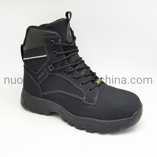 High Top Boots for Men Wholese Leather Shoes Rubber Sole Work Outdoor Hiking Mans Boots