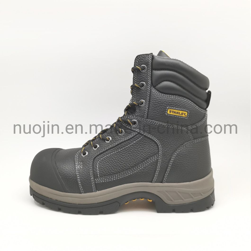 Heavy Duty Genuine Leather Safety Boots Steel Toe Safety Shoes for Man Abrasion Resistant Working Shoes