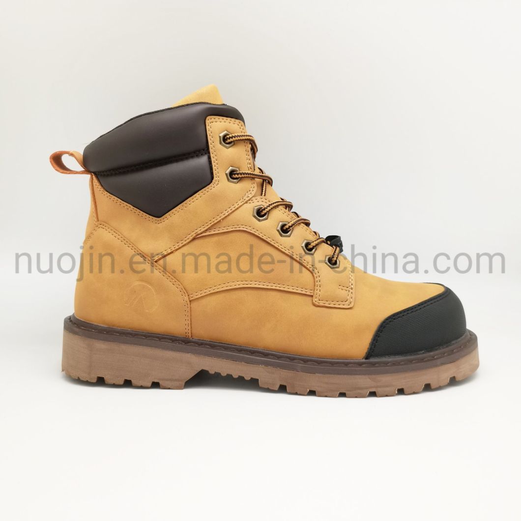 Men′ S Steel-Toed Work Boots Safety Shoes Casual Breathable Outdoor Shoes Anti Puncture Comfortable Industrial Work Boots
