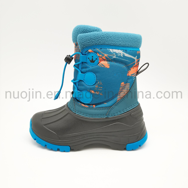 High Quality Unique Custom Design Girls Boys Wearable Children′ S Snow Boots Antiskid