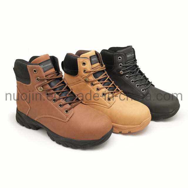 2022 Fashion High Cut Safetyshoes Working Boots for Men Steel Toe Shoes Safety