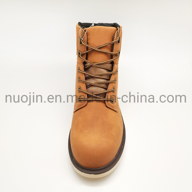 Mens Industrial Steel Toe Safety Work Boots Antistatic safety Shoes Leather Working Shoes